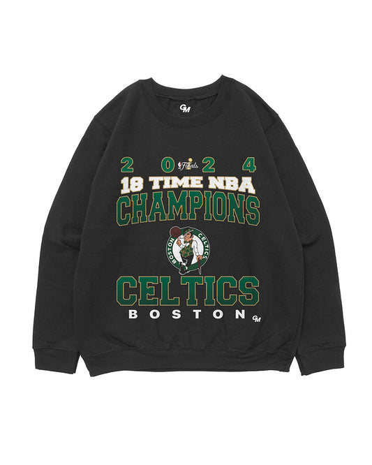 Boston Celtics 18 time NBA Champs Crewneck