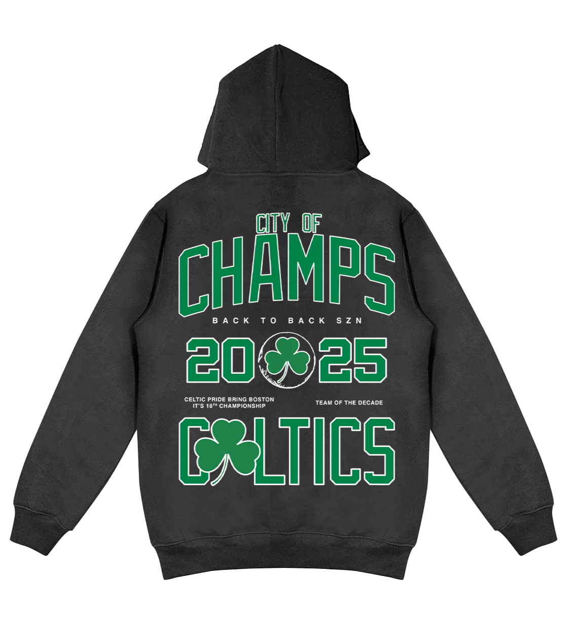 The90sDept City of Champs B2B SZN Heavyweight Garment Dyed Hoodie